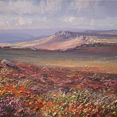 October Sunlight, Stanage Edge